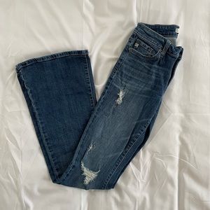 Wide leg low/midrise with a bit of stretch